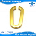 clothes and bag metal V shape decoration accessory